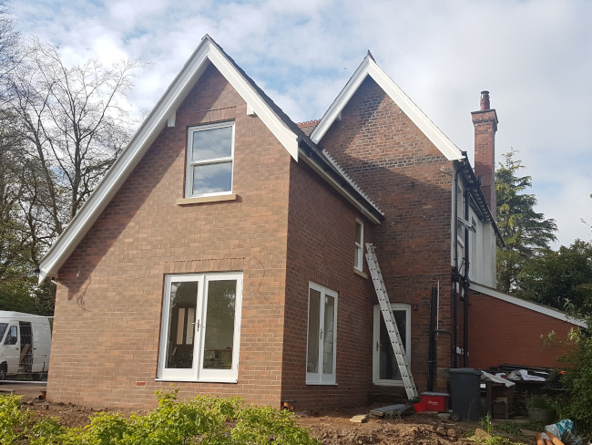 House extensions in Newport, Shropshire.