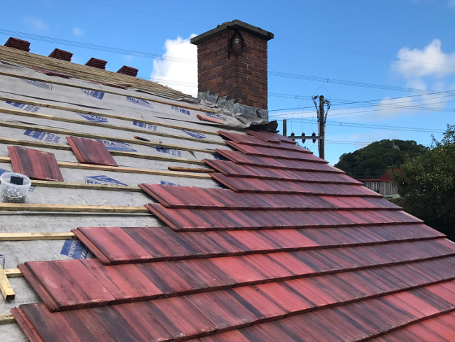 Sarking a new roof - PAL, Newport, Shropshire.